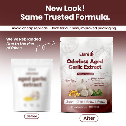 Aged Garlic Extract - 7500mg Odorless Softgels