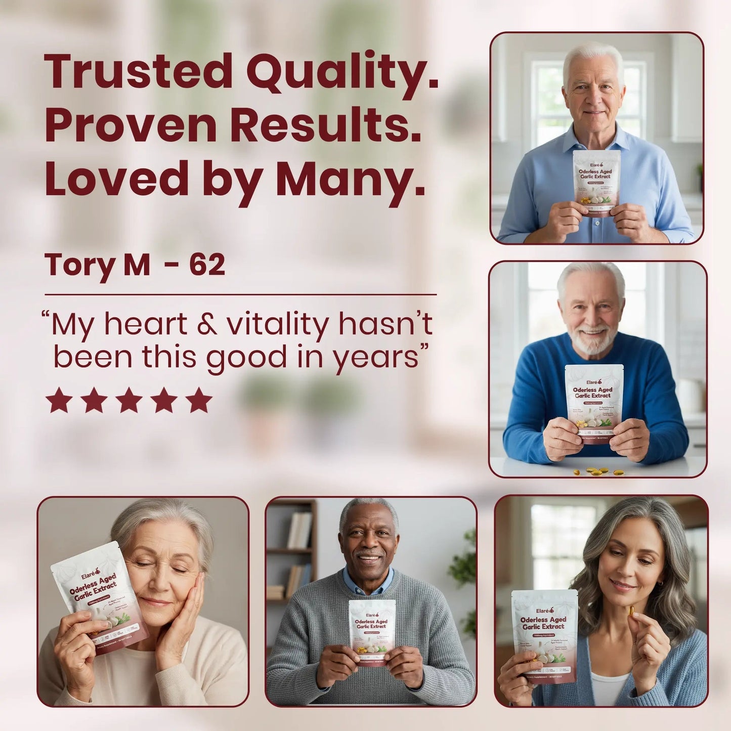 Aged Garlic Extract - 7500mg Odorless Softgels