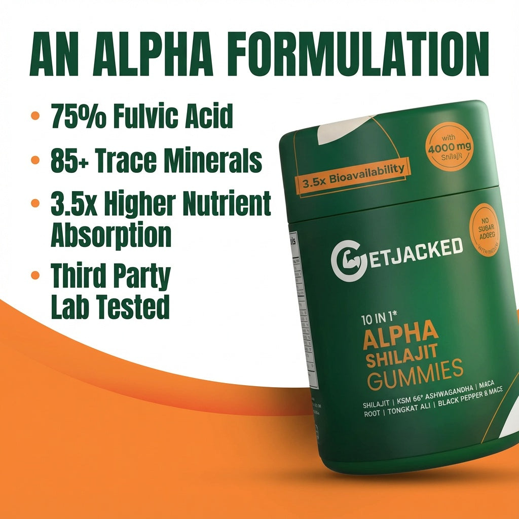 10-IN-1 Alpha Shilajit Gummies